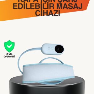 Evde Spa Etkisi Sunan Isıtmalı Baş Masaj Cihazı