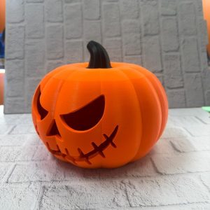 Dekoratif Balkabağı Şekerlik 21×15 cm Kapaklı Turuncu Kutu