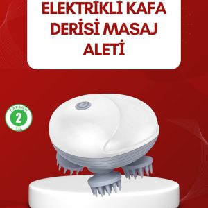 Su Geçirmez Elektrikli Kafa Masaj Cihazı IPX7