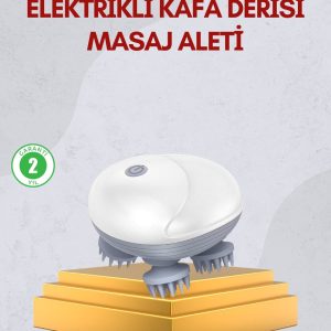 Kablosuz Kafa ve Vücut Masaj Aleti Taşınabilir Tasarım