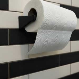 Pratik Kağıt Havlu Tutucu Duvar Tipi Peçete Askısı