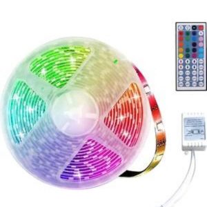 RGB Neon Şerit Led Lamba 10 Metre İç Mekan Tasarımına Uygun