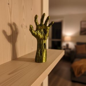 Dekoratif El Heykeli 22×7 cm Fantastik Koleksiyonluk Masaüstü Figür