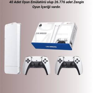 4K Destekli Bluetooth Retro Oyun Konsolu – M15 Modeli