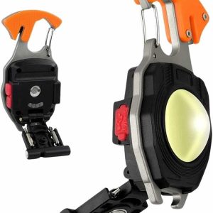 7 Modlu Mini Led Lamba Anahtarlık USB Şarjlı Kamp İçin Taşınabilir