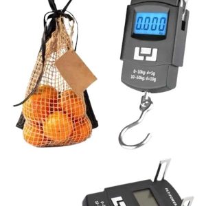 Profesyonel El Terazisi El Kantarı 50 Kg Dijital Göstergeli Tartı