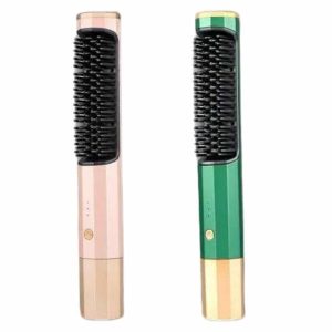 Düzleştirici Fırça Saç Düzleştirici Arada Fön Tarak Taşınabilir