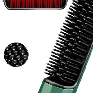 Üflemeli Saç Düzleştirici Fön Tarak Yüksek Isı Ayarlı İyon Özellikli