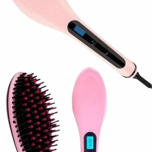 Saç Düzleştirici Tarak Dijital Göstergeli Seramik Kaplama Sıkı Dişli