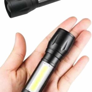 EL Feneri Uzun Menzilli Usb Şarj Edilebilir Kamp Lambası