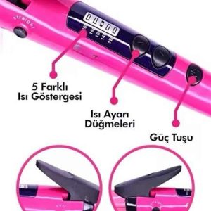 Saç Düzleştirici Şekillendirici Saç Maşası İkili Şekillendirici Isı Ayarlı