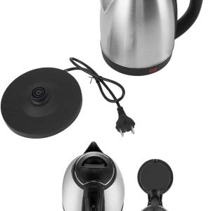 Elektrikli Paslanmaz Çelik Su Isıtcı Çelik Kettle 1.8 Lt. Uzun Ömürlü