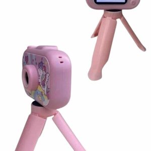 Çocuk Için Eğitici Video Kamera Ayaklı Mini Fotoğraf Makinesi