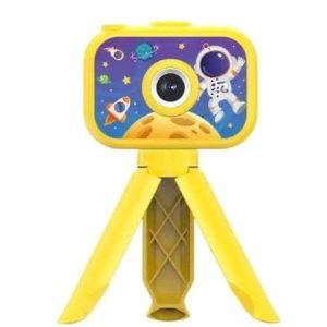 Çocuklara Özel Ayaklı Mini Fotoğraf Makinesi Dijital LCD Ekran
