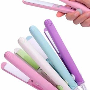 Mini Düzleştirici Seramik Kaplama Seyahat Tipi Elektriklenme Karşıtı