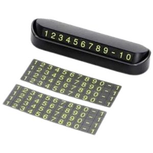 Tüm Araçlara Uyumlu Araç Içi Park Numaratör Oto Araç Numaratör