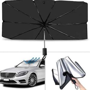 Yeni Nesil Tüm Araç Modellerine Uygun Oto Şemsiye Katlanabilir UV Işınlarına Karşı