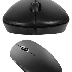 Siyah Kablosuz Mouse Wireless Mouse Minimal Tasarım