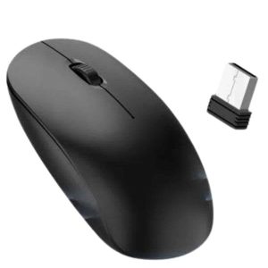 Ergonomik Tasarım Kablosuz Siyah Mouse Hassas Uzun Ömürlü