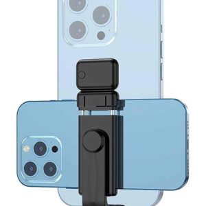 Tripod Selfie Çubuğu Bluetooth Kumandalı Kablosuz Led Işıklı