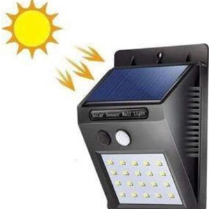 Bahçe Aydınlatması Güneş Enerjili Led Işık Lamba Sensörlü Dekoratif