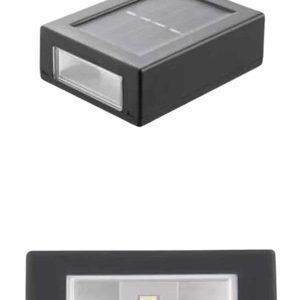 Solar Güneş Enerjili Çift Taraflı Duvar Lambası Çift Taraflı Duvar Lamba Güneş Enerjili