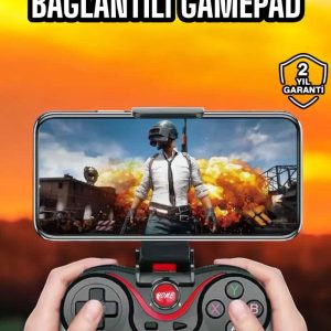 Android Uyumlu Gamepad X3 Game Stick Oyun Kolu Bluetooth Bağlantılı