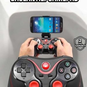 Game Stick Android Uyumlu Gamepad X3 Standlı Oyun Kolu Bluetooth Bağlantılı