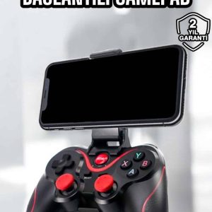 X3 Gamepad Oyun Kolu Bluetooth Bağlantılı Gamestick Android Uyumlu