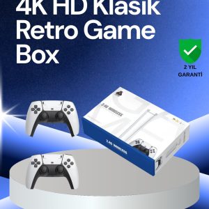 20000 Oyunlu Retro TV Oyun Konsolu 64GB SD Kartlı Model