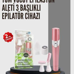 Evde Kolay Epilasyon İçin Taşınabilir Tüy Alma Cihazı