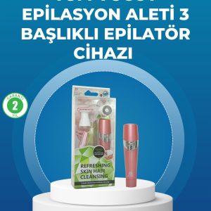 Pembe Epilasyon Cihazı – Acısız Tüy Temizliği