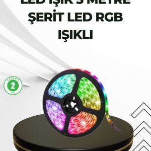 Dekoratif Kumandalı Şerit LED 5 Metre