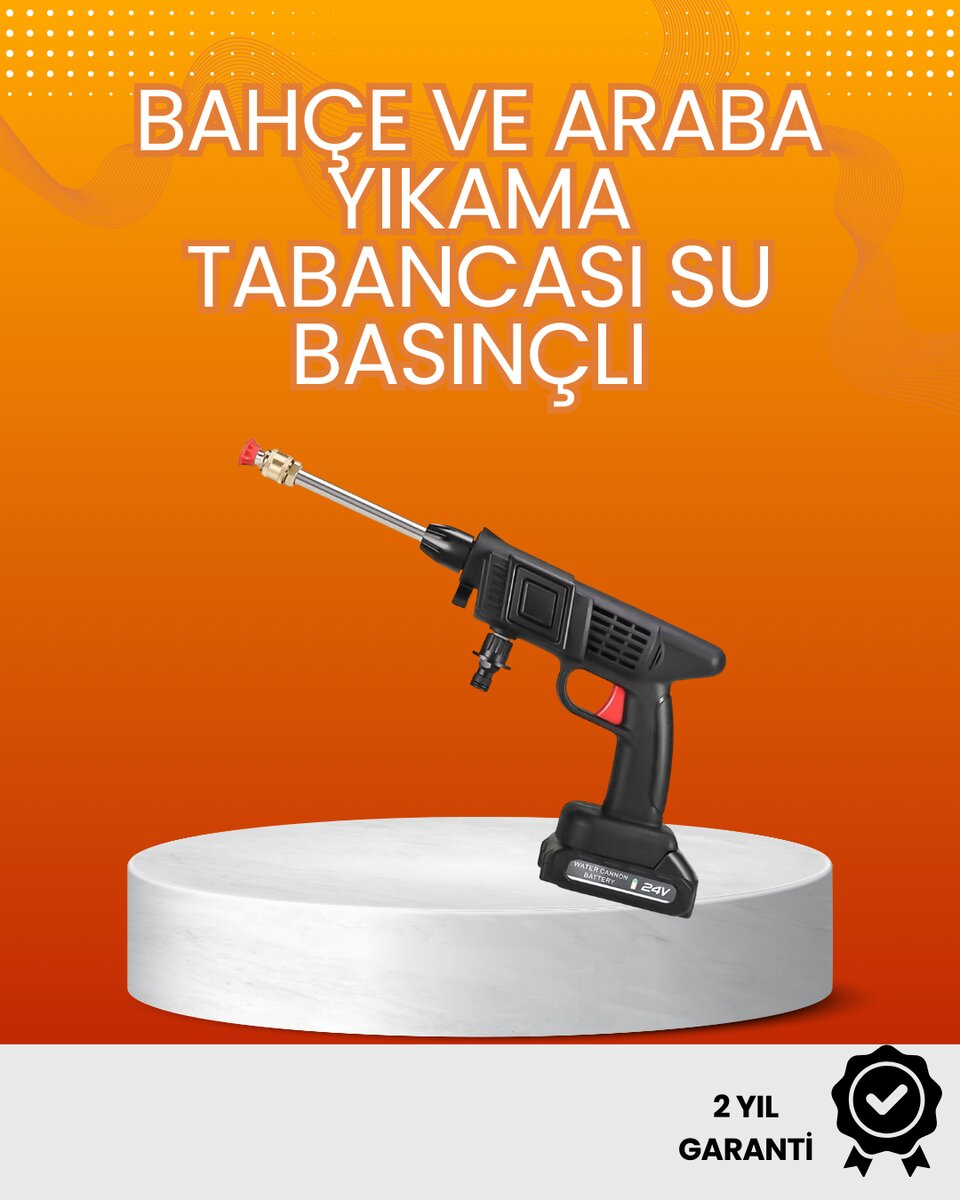 2025 Model 48V Şarjlı Basınçlı Yıkama Tabancası Orijinal Seri