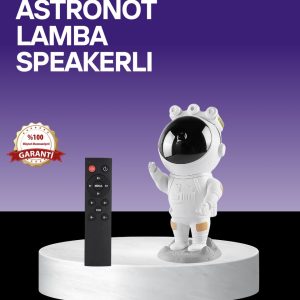 Dekoratif ve Fonksiyonel Astronot Projeksiyon Aydınlatma