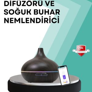 Büyük Su Hazneli Ultrasonik Difüzör ve Oda Nemlendirici