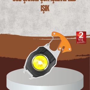 Taşınabilir Çok Amaçlı LED Işıklı Anahtarlık