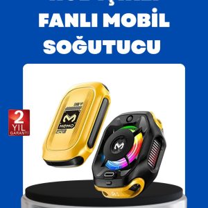 Manyetik Montajlı Dijital Ekranlı Telefon Soğutucu