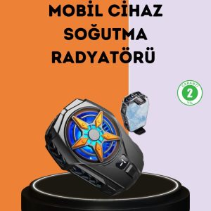 Evrensel Uyumlu Type-C Şarjlı Cep Telefonu Radyatörü