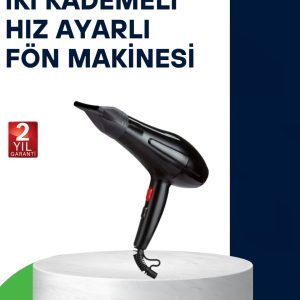 2200W Saç Kurutma Makinesi Soğuk ve Sıcak Üfleme Fonksiyonlu