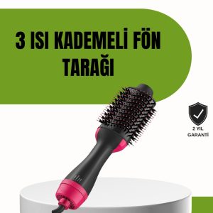 Hızlı Kurutma ve Hacim Veren Elektrikli Saç Fırçası