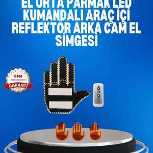 2025 Orijinal LED El Park Uyarı Sistemi Uzaktan Kumandalı