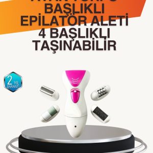 4 Fonksiyonlu Epilasyon ve Tırnak Bakım Makinesi