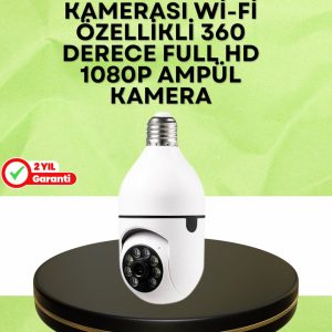 Hareket Algılama Özellikli IP Kamera – Gece ve Gündüz Takip İçin Uygun