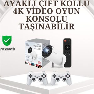 Taşınabilir Çok Fonksiyonlu Projeksiyon – Oyun Sunum Netflix ve Eğitim İçin