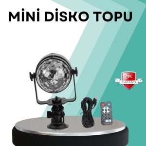 Uzaktan Kumandalı RGB Disko Projektör Işığı