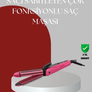 Kuaför Kalitesinde Saç Şekillendirici | Pratik Kullanım