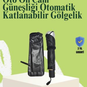 Katlanabilir Oto Güneşlik - 125x65 cm