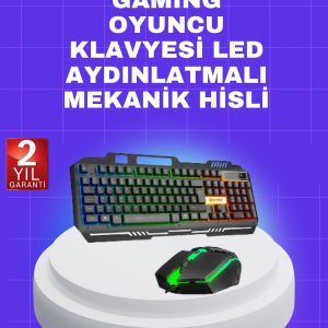 Gaming Klavye Mouse – Çatışmasız Tuş Hızlı Tepki Süresi