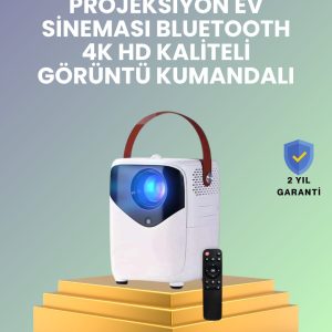 Hafif ve Taşınabilir Projektör – 750 Gram Ağırlıkla Mobil Kullanıma Uygun
